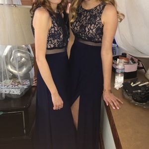 Floor length formal dress